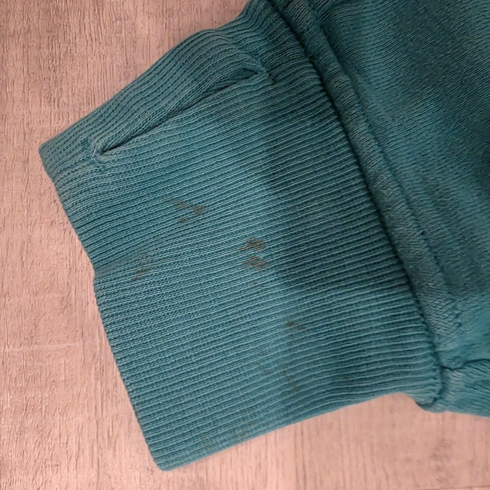 Lululemon Scuba Oversized Funnel Neck Half Zip Cropped XS Oceanic - Picture 6 of 7
